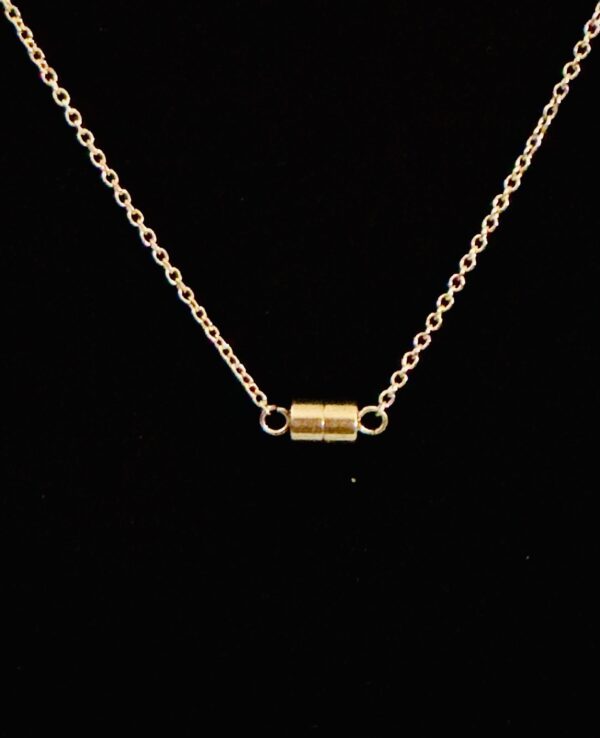 Orange Cubic Zirconia Necklance - Image 2