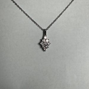 Diamond Simulate Pendant Necklace