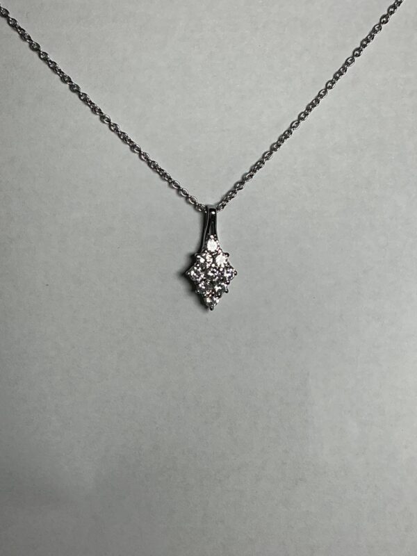 Diamond Simulate Pendant Necklace