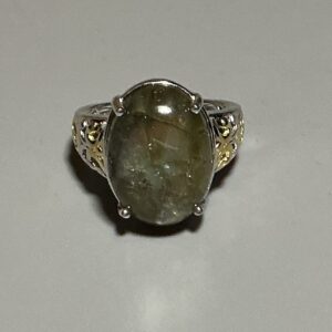 Madagascar Fire Labradorite Ring