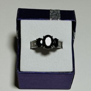 Thai Black Spinel Ring